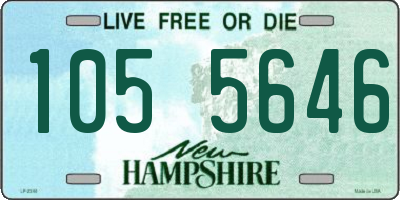 NH license plate 1055646