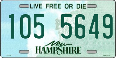 NH license plate 1055649