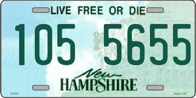 NH license plate 1055655