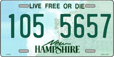 NH license plate 1055657