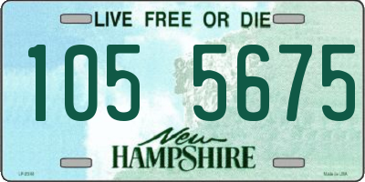 NH license plate 1055675