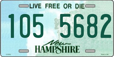 NH license plate 1055682