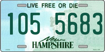 NH license plate 1055683