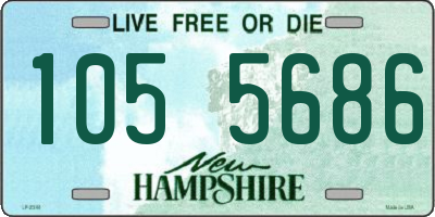 NH license plate 1055686
