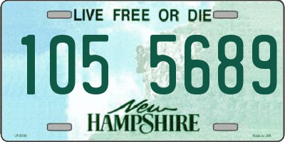 NH license plate 1055689