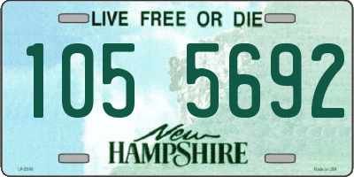 NH license plate 1055692