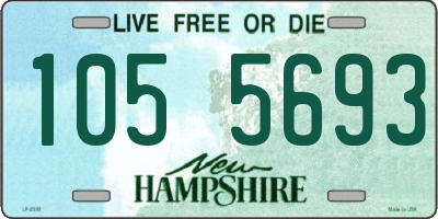 NH license plate 1055693