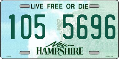 NH license plate 1055696