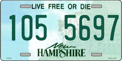 NH license plate 1055697
