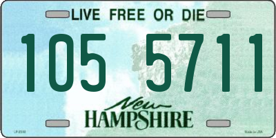 NH license plate 1055711