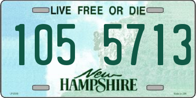 NH license plate 1055713