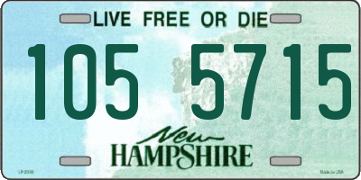 NH license plate 1055715