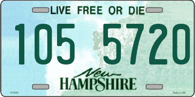 NH license plate 1055720
