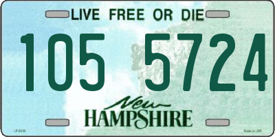 NH license plate 1055724