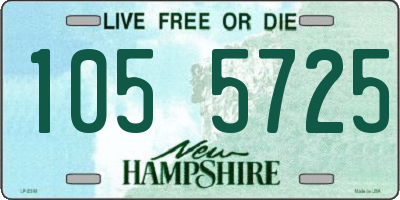 NH license plate 1055725