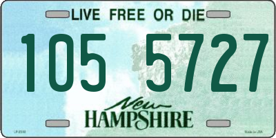 NH license plate 1055727