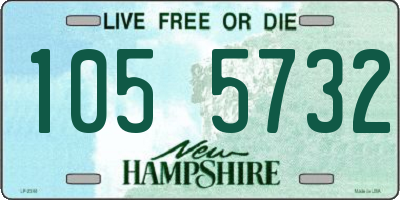 NH license plate 1055732