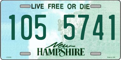NH license plate 1055741