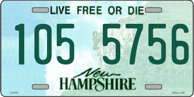 NH license plate 1055756