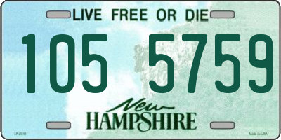 NH license plate 1055759