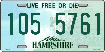 NH license plate 1055761