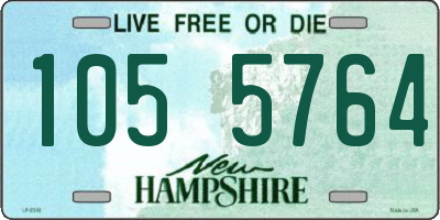 NH license plate 1055764
