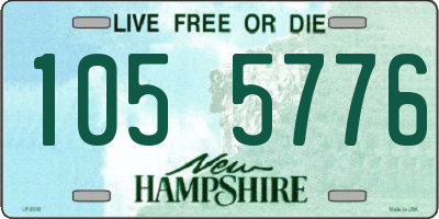 NH license plate 1055776