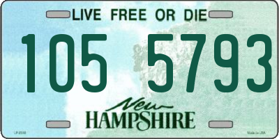 NH license plate 1055793