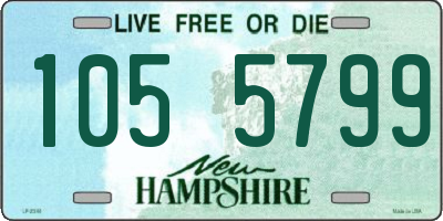 NH license plate 1055799