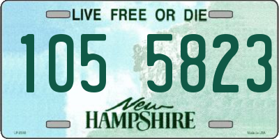 NH license plate 1055823