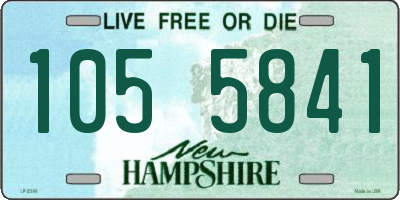 NH license plate 1055841