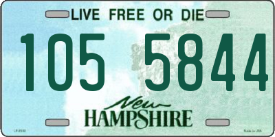 NH license plate 1055844