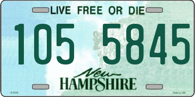 NH license plate 1055845