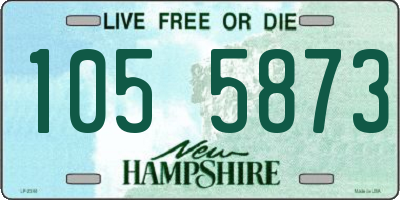 NH license plate 1055873