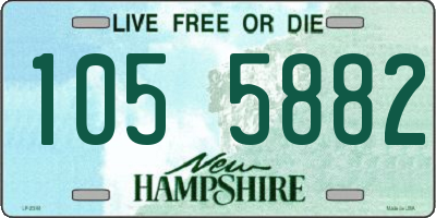NH license plate 1055882