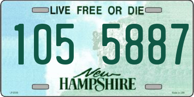 NH license plate 1055887