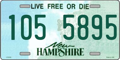 NH license plate 1055895