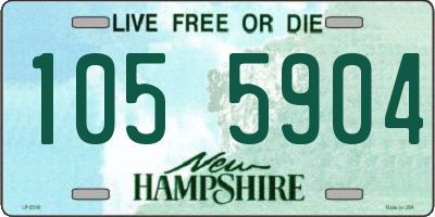 NH license plate 1055904