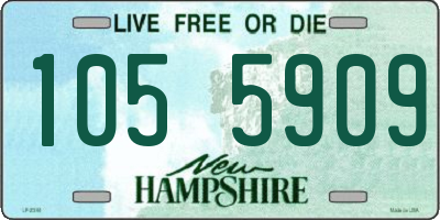 NH license plate 1055909
