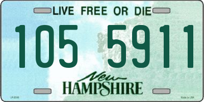NH license plate 1055911