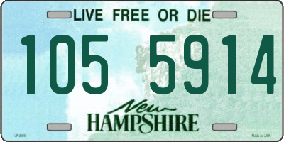 NH license plate 1055914