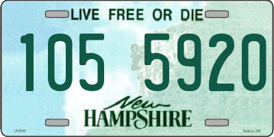 NH license plate 1055920