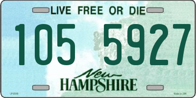 NH license plate 1055927