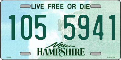 NH license plate 1055941