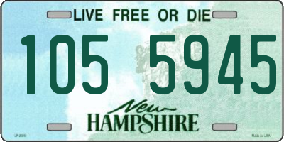 NH license plate 1055945
