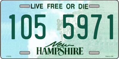 NH license plate 1055971