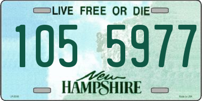 NH license plate 1055977