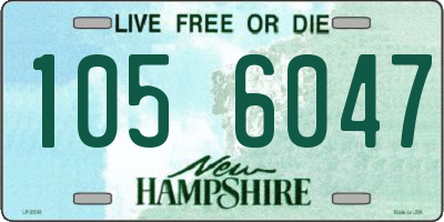 NH license plate 1056047