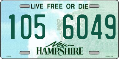 NH license plate 1056049