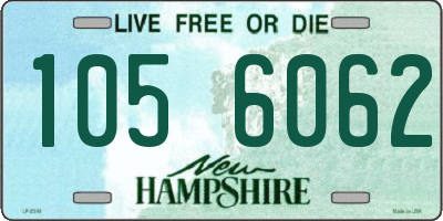 NH license plate 1056062